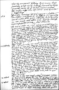 Extrait du journal de Raleigh de son deuxième voyage en Guyane, montrant les entrées des 29, 30 octobre et 11, 12 et 13 novembre, 1617 - Walter Raleigh